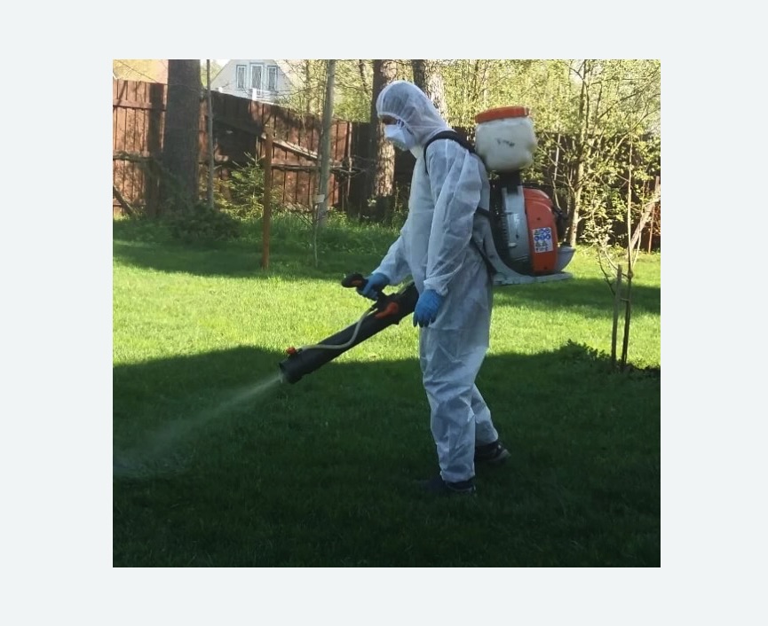 Обработка территории от клещей в Калтане